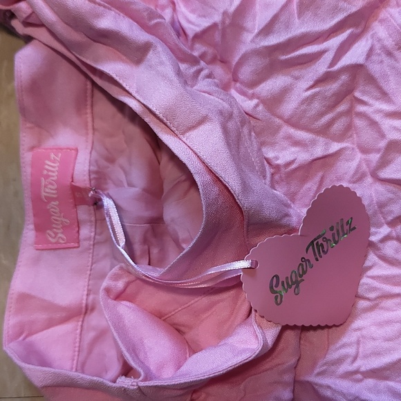 Sugar Thrillz Bell Sleeve Pink  Fairy Set - Picture 7 of 8